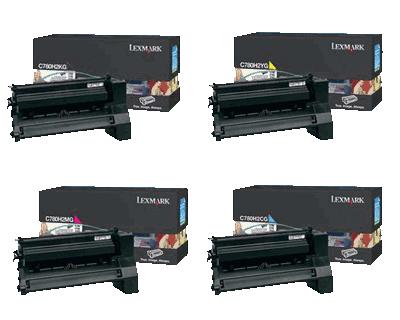 Toner-Set C782dn CMYK