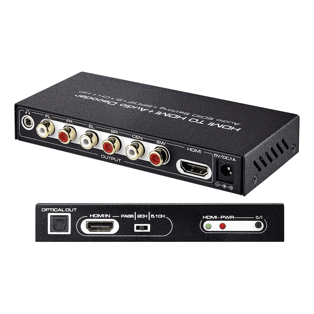 HDMI active Audio Extractor 5.1