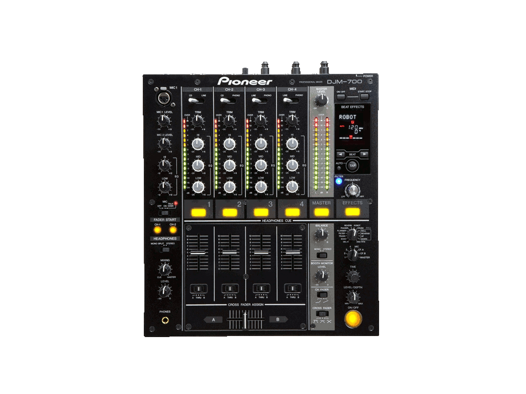 DJ-Mischpult Pioneer DJM-700