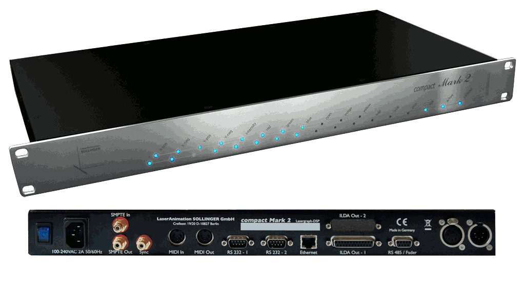 Interface Lasergraph DSP Licensor